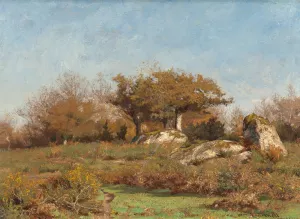Pont Aven by William Lamb Picknell Oil Painting