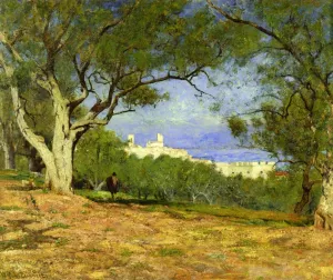 View of Provence also known as Vue de Provence painting by William Lamb Picknell