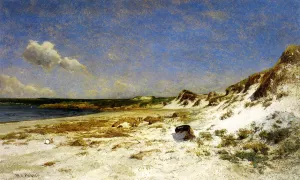 Wingaersheek Creek Beach, Gloucester, Massachusetts by William Lamb Picknell - Oil Painting Reproduction