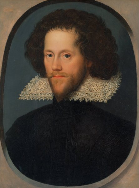 Sir William Pope by William Larkin - Hand-Painted Oil Painting Reproduction
