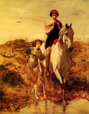 Burd Helen Oil painting by William Lindsay Windus