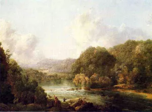 Duck Hunters on the Ohio River by William Louis Sonntag - Oil Painting Reproduction