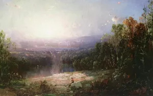 In the Wilderness painting by William Louis Sonntag