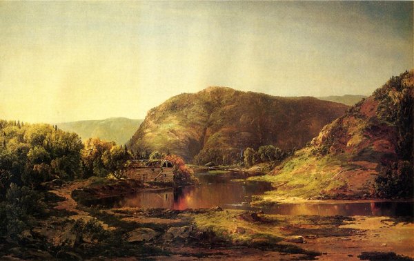 Shenandoah Valley by William Louis Sonntag - Hand-Painted Oil Painting Reproduction