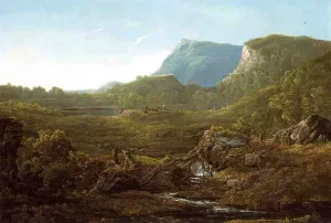 Valley Landscape also known as Cincinnati by William Louis Sonntag - Oil Painting Reproduction