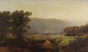View of the White Mountains by William Louis Sonntag Oil Painting