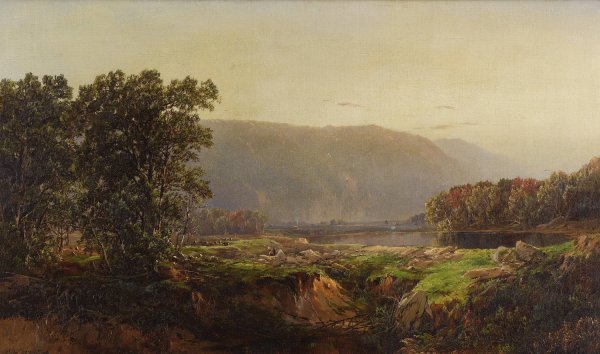 Main Product Photo of View of the White Mountains  Painting by William Louis Sonntag