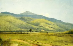 Fields in Summer by William M. Hart - Oil Painting Reproduction