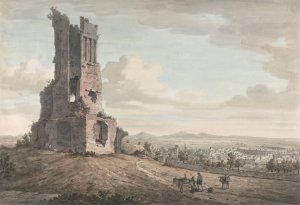 Nimes from the Tour Magne by William Marlow Oil Painting