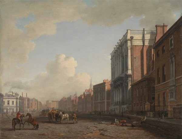 Whitehall by William Marlow - Hand-Painted Oil Painting Reproduction