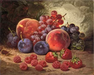 Fruits of Summer Oil painting by William Mason Brown