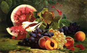 The Bounties of Nature painting by William Mason Brown