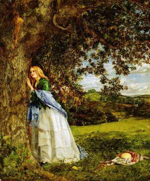 Talking Oak by William Maw Egley Oil Painting