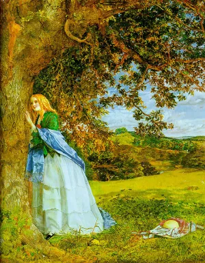 The Talking Oak by William Maw Egley - Oil Painting Reproduction