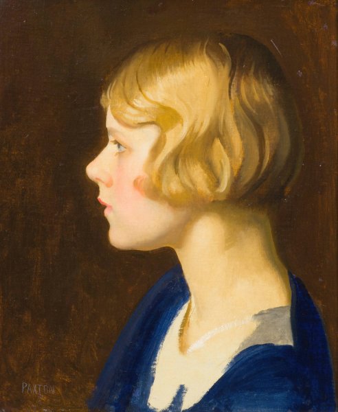 Main Product Photo of Edna Painting by William Mcgregor Paxton