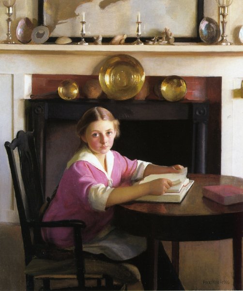 Main Product Photo of Elizabeth Blaney Painting by William Mcgregor Paxton