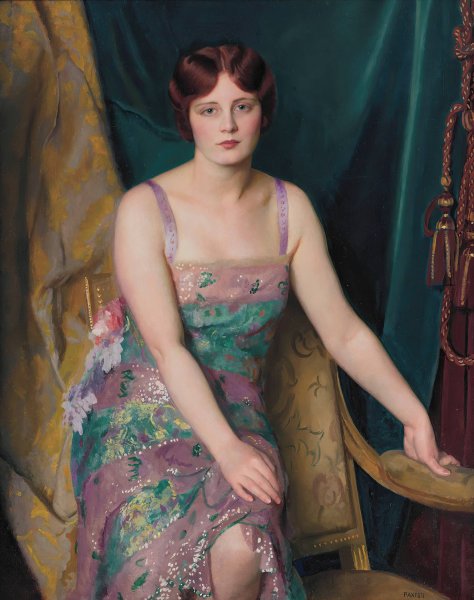 Main Product Photo of Glitter  Painting by William Mcgregor Paxton