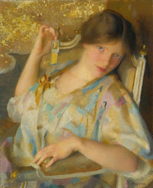 Main Product Photo of Nonchalance Painting by William Mcgregor Paxton