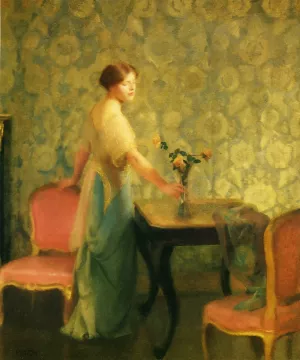 Penumbra by William Mcgregor Paxton Oil Painting