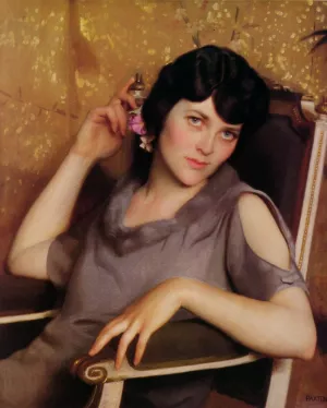 Pretty Girl painting by William Mcgregor Paxton