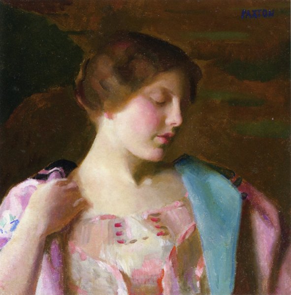 Main Product Photo of Study for Bellissima Painting by William Mcgregor Paxton