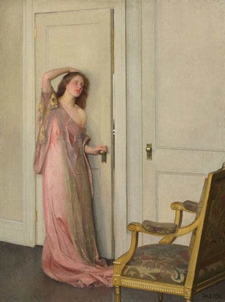Main Product Photo of The other door  Painting by William Mcgregor Paxton