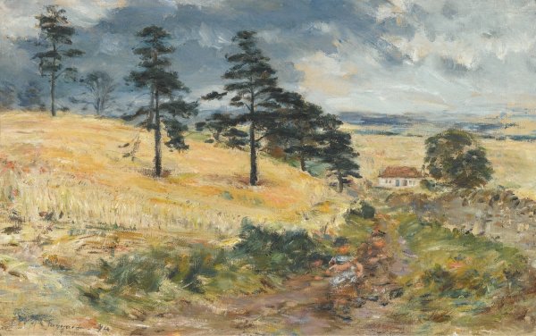 Main Product Photo of Cornfield At Cowden  Painting by William McTaggart