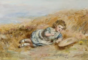 Scottish happy hours Oil painting by William McTaggart