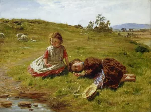 Spring by William McTaggart Oil Painting