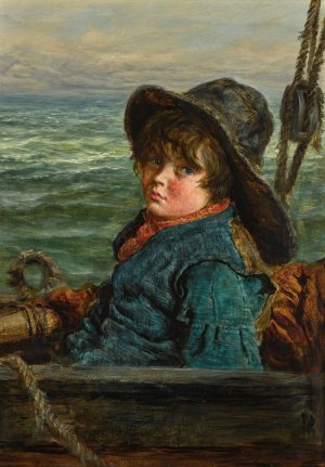 The young sailor by William McTaggart Oil Painting