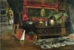 A Corner of My Studio by William Merritt Chase Oil Painting