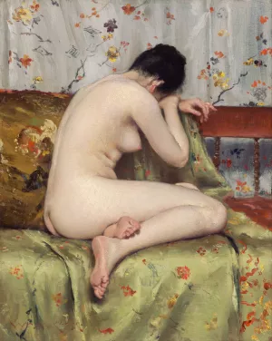 A Modern Magdalen by William Merritt Chase Oil Painting