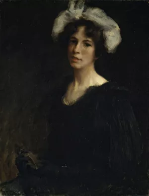 Bessie Potter by William Merritt Chase Oil Painting