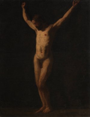 Crucifixion by William Merritt Chase Oil Painting