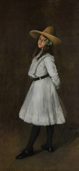 Dorothy  by William Merritt Chase - Hand-Painted Oil Painting Reproduction