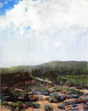 Dunes at Shinnecock Oil painting by William Merritt Chase