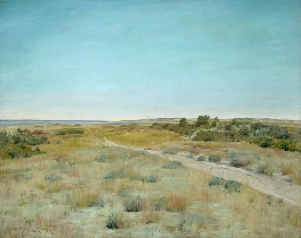 First Touch of Autumn by William Merritt Chase - Hand-Painted Oil Painting Reproduction