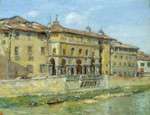 Florence by William Merritt Chase Oil Painting