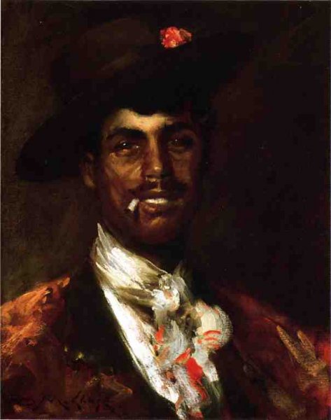 Main Product Photo of Gypsy Swell aka A Spanish Gypsy Painting by William Merritt Chase