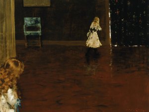 Hide And Seek by William Merritt Chase Oil Painting