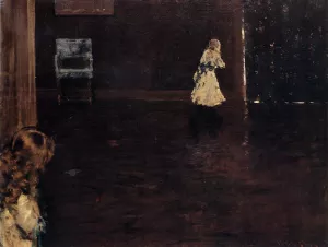 Hide and Seek Oil painting by William Merritt Chase