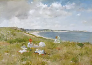 Idle Hours by William Merritt Chase Oil Painting