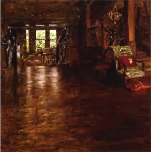 Interior, Oak Manor by William Merritt Chase Oil Painting