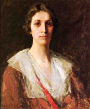 Miss Mary Margaret Sweeny by William Merritt Chase Oil Painting