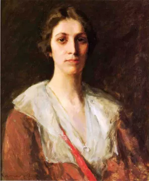 Miss Mary Margaret Sweeny Oil painting by William Merritt Chase