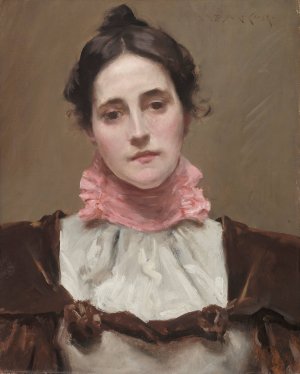Mrs. William Merritt Chase by William Merritt Chase Oil Painting