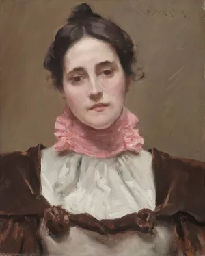 Mrs. William Merritt Chase by William Merritt Chase Oil Painting