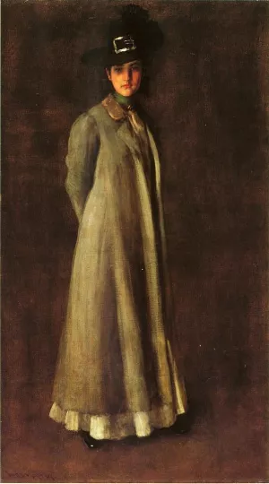 My Daughter Dieudonne Alice Dieudonne Chase by William Merritt Chase Oil Painting