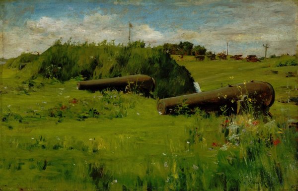 Peace, Fort Hamilton  by William Merritt Chase - Hand-Painted Oil Painting Reproduction