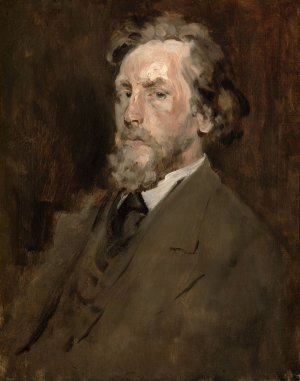 Portrait of a Man by William Merritt Chase Oil Painting